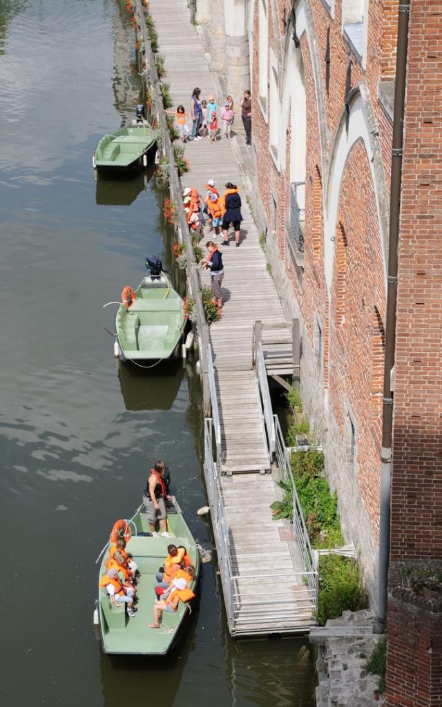 canal - boats - barges - river - hiking - Scarpe -Douai - Northern France (c)ADLanglet