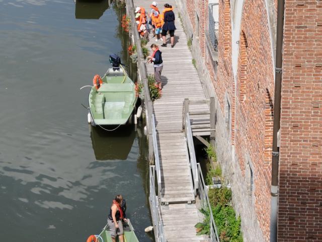 canal - boats - barges - river - hiking - Scarpe -Douai - Northern France (c)ADLanglet