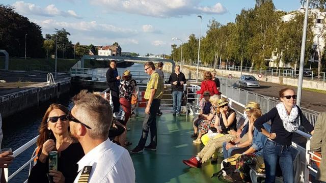 cruise - boats - river - Scarpe -Douai - northern France (c)ADLanglet