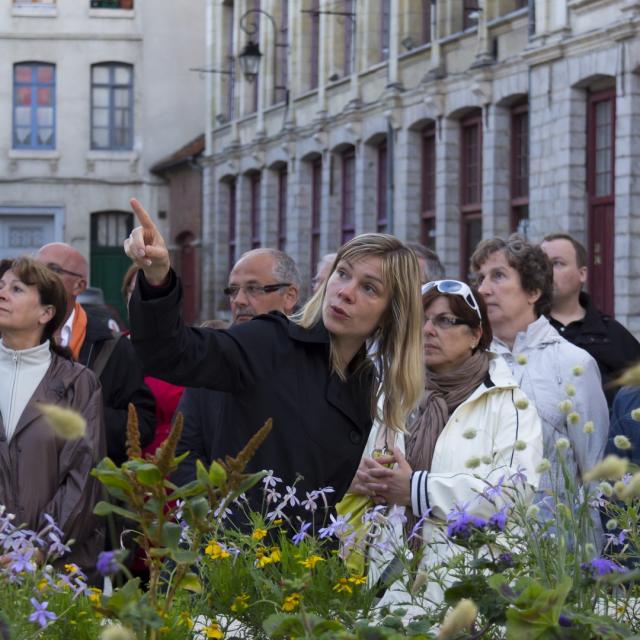 Visites guidée du Vieux-Douai, place du Marché au poisson Douai (c) Ad Langlet