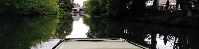 canal - boats - barges - river - hiking - Scarpe -Douai - Northern France (c)ADLanglet