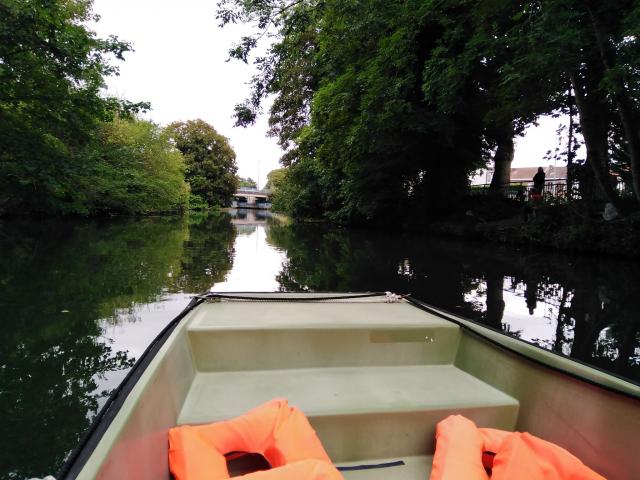 canal - boats - barges - river - hiking - Scarpe -Douai - Northern France (c)ADLanglet