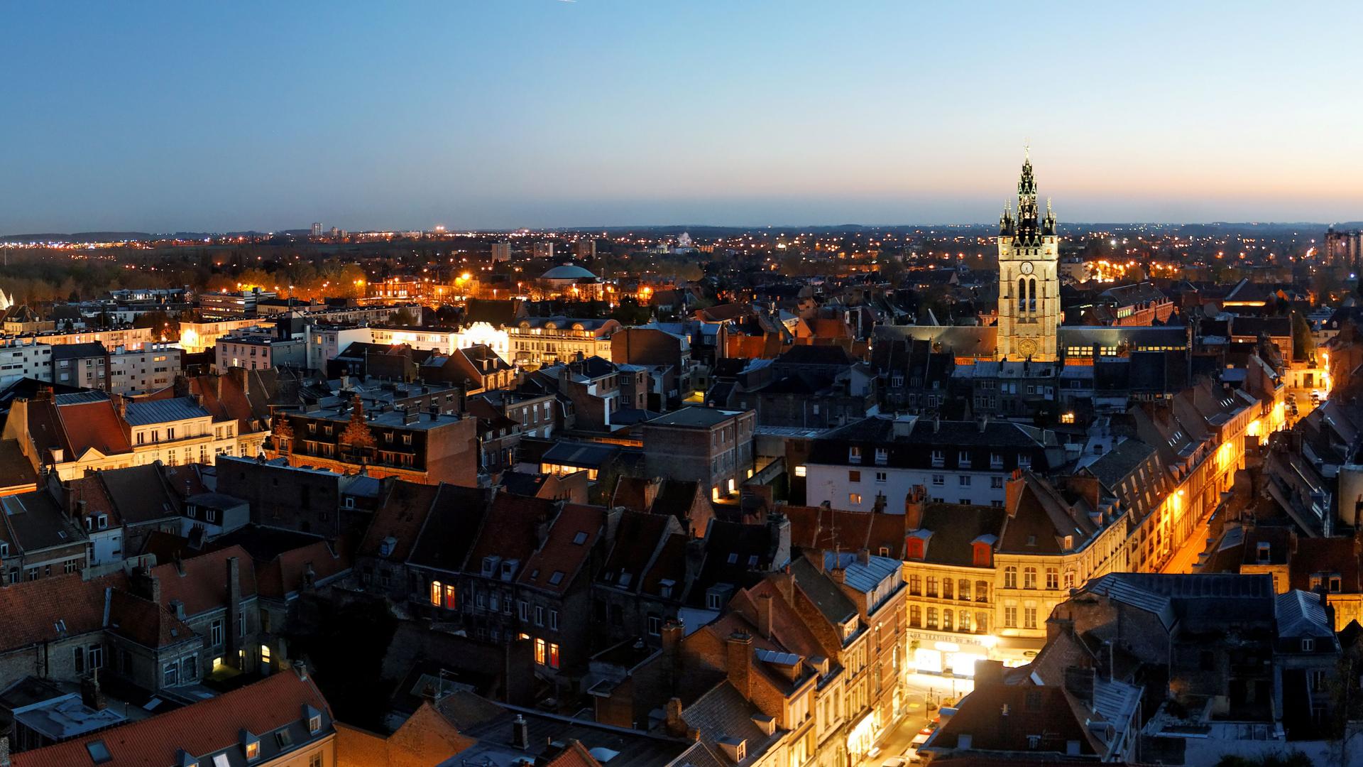 Panoramique Depuis St Pierre - Douai-Nord-France-(c) AD Langlet