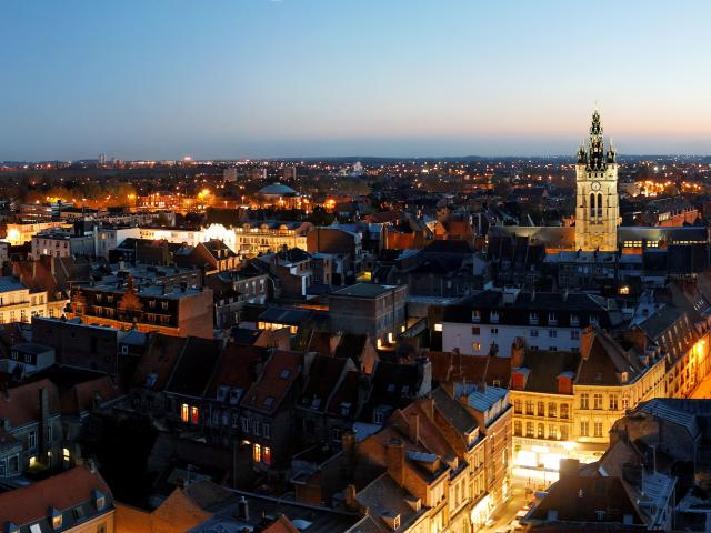 Panoramique Depuis St Pierre - Douai-Nord-France-(c) AD Langlet