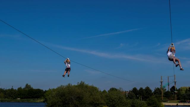 Parc Jacques Vernier Accrobranche Douai Douaisis Nord France (c) Adlanglet