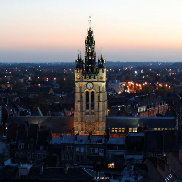 Belfry of Douai - carillon - Middle Ages - Douai - Douaisis- Northern France (c)ADLanglet