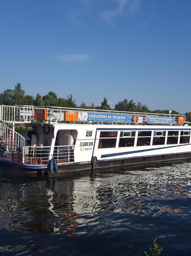 cruise - boats - river - Scarpe -Douai - northern France (c)ADLanglet